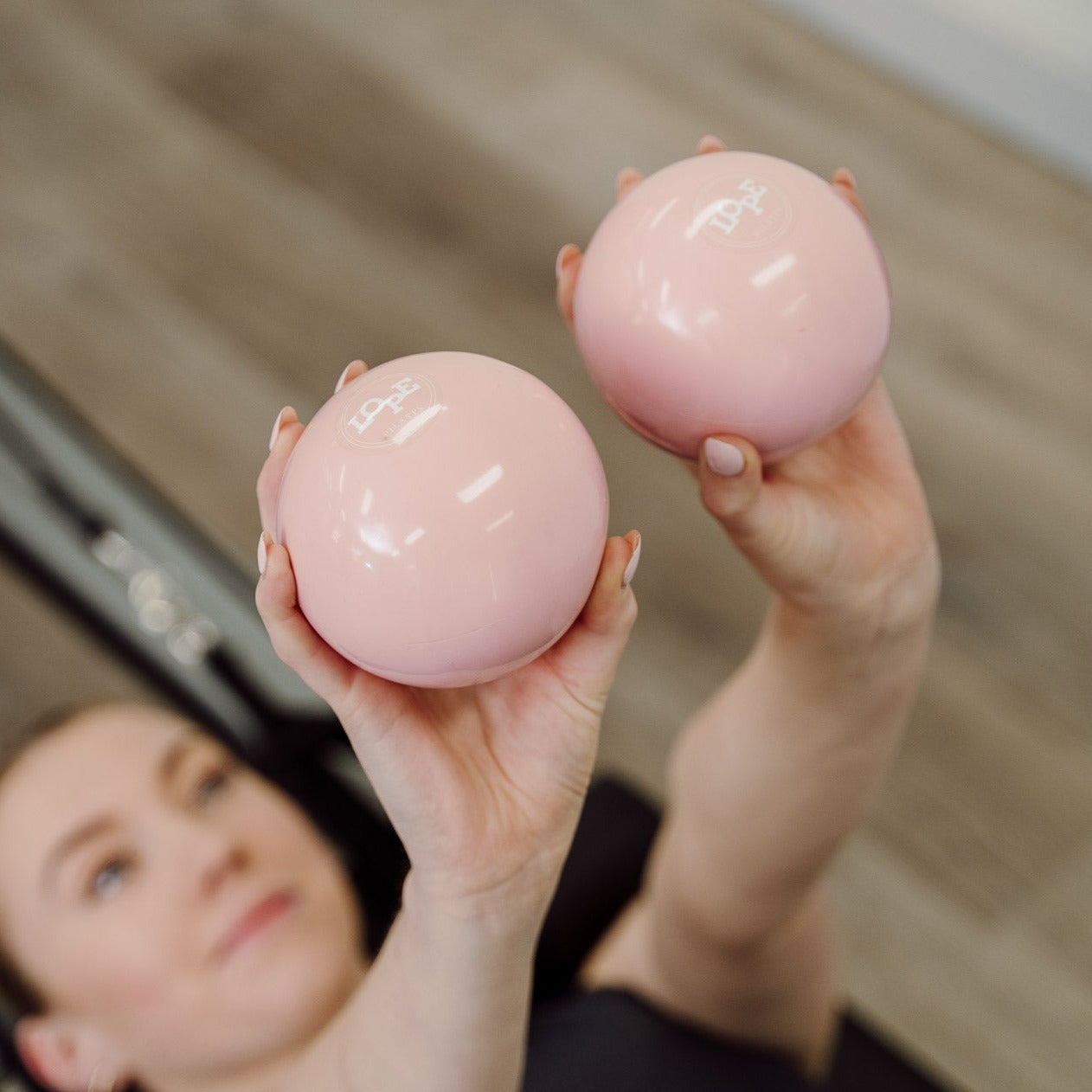 LOPE Toning Balls 1kg Pink