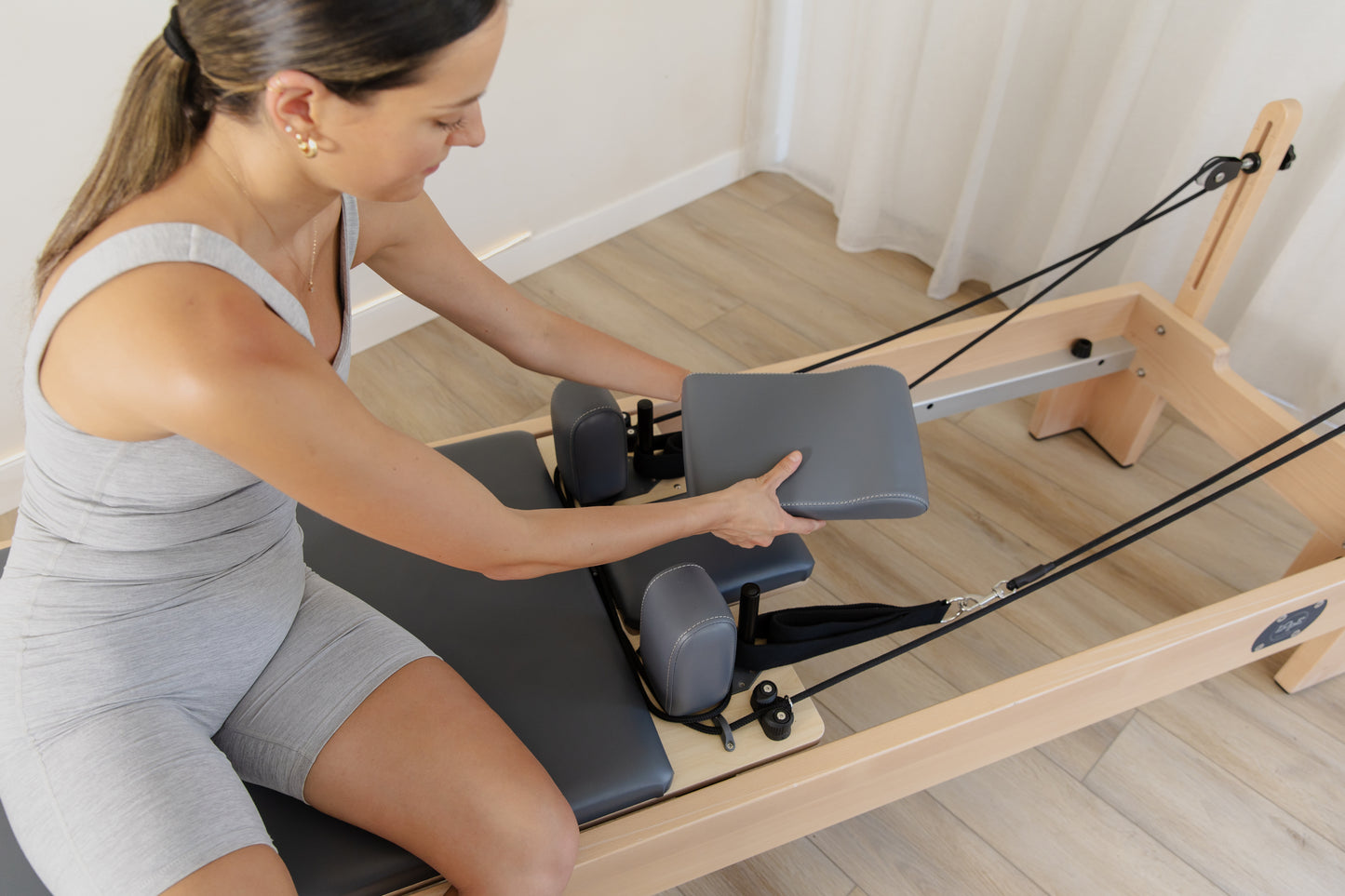 Reformer Head Cushion Pillow- Grey