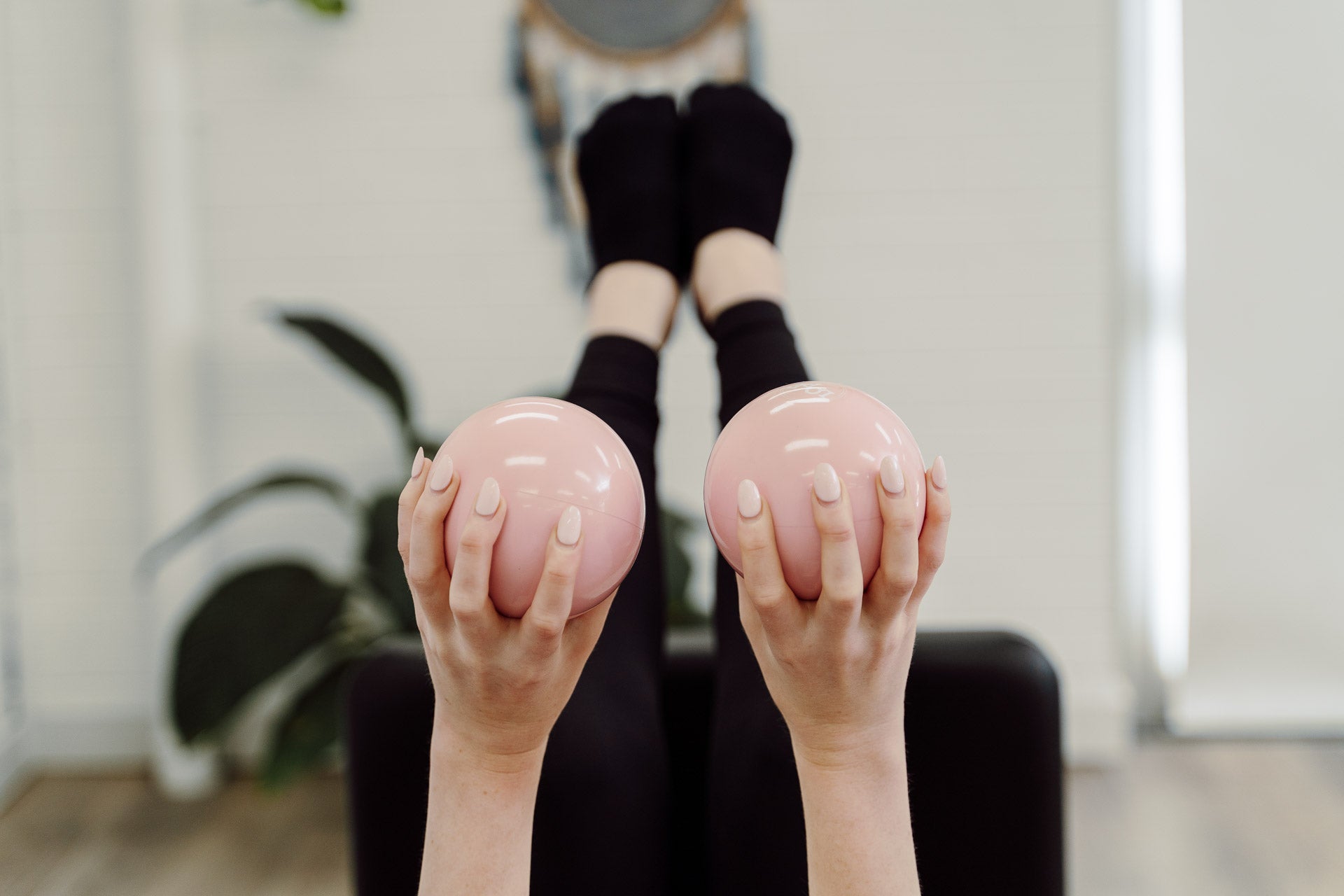 LOPE Toning Balls 1kg Pink