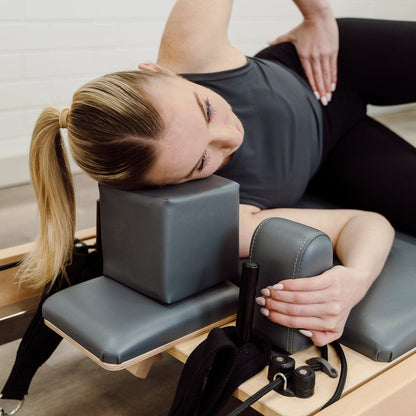 Reformer Head Cushion Square- Black