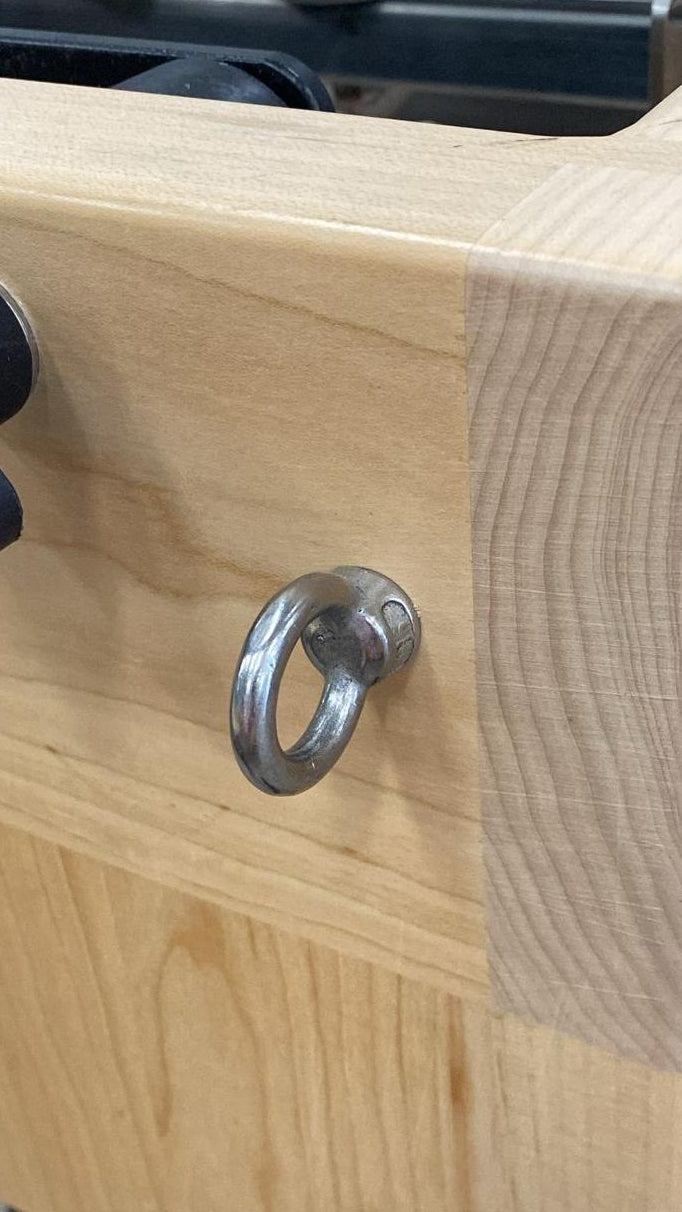 Foot strap Eye Bolt + Housing WHOLE PART