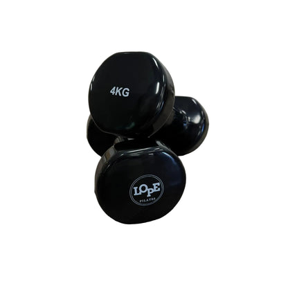 4kg Dumbbells Black