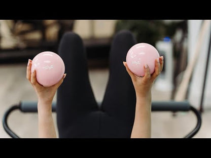 LOPE Weighted Ball 1kg - Pink - One Pair